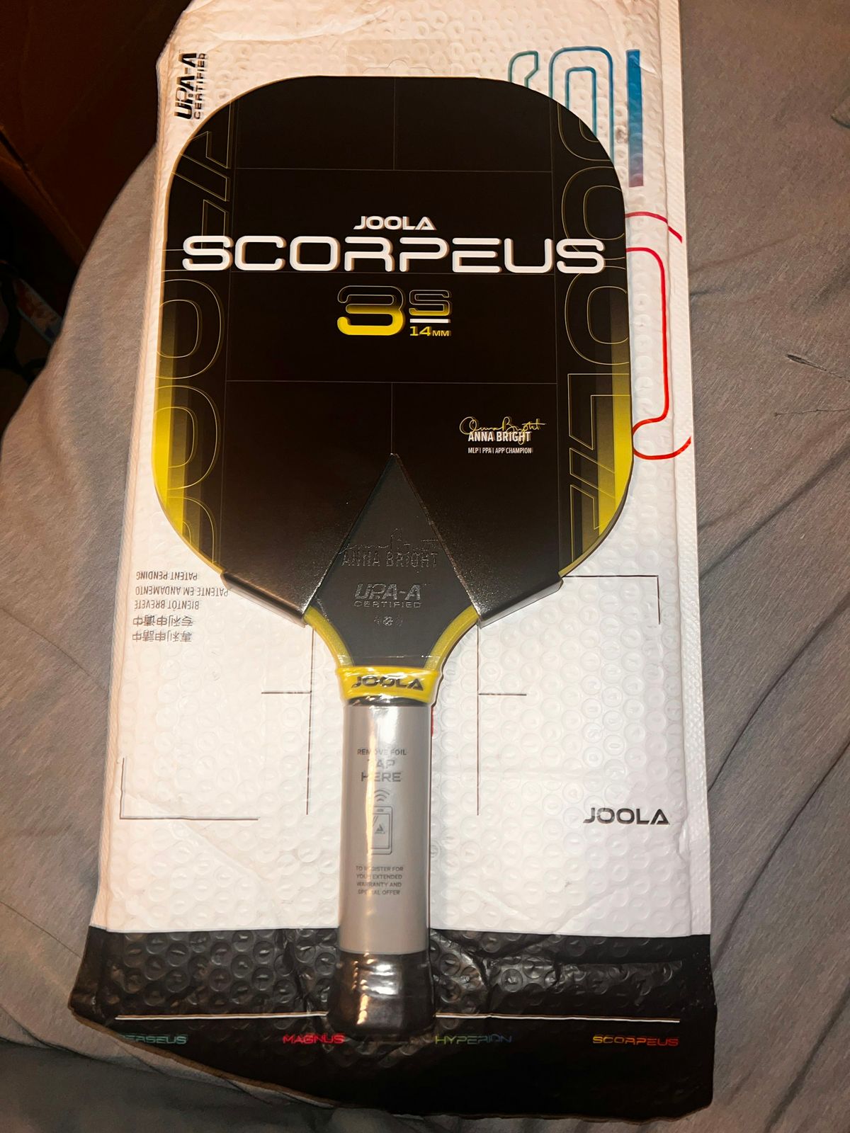 Joola Anna Bright Scorpeus 3S 14mm