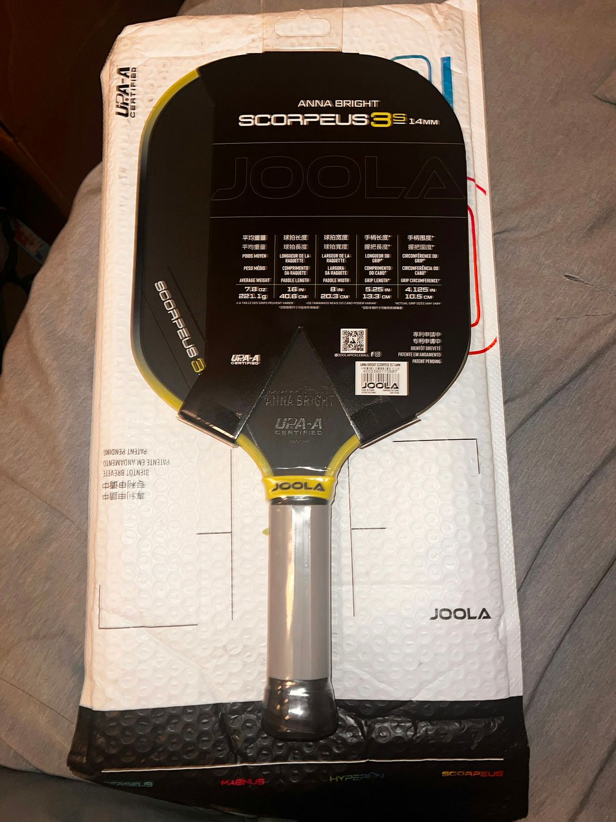 Joola Anna Bright Scorpeus 3S 14mm