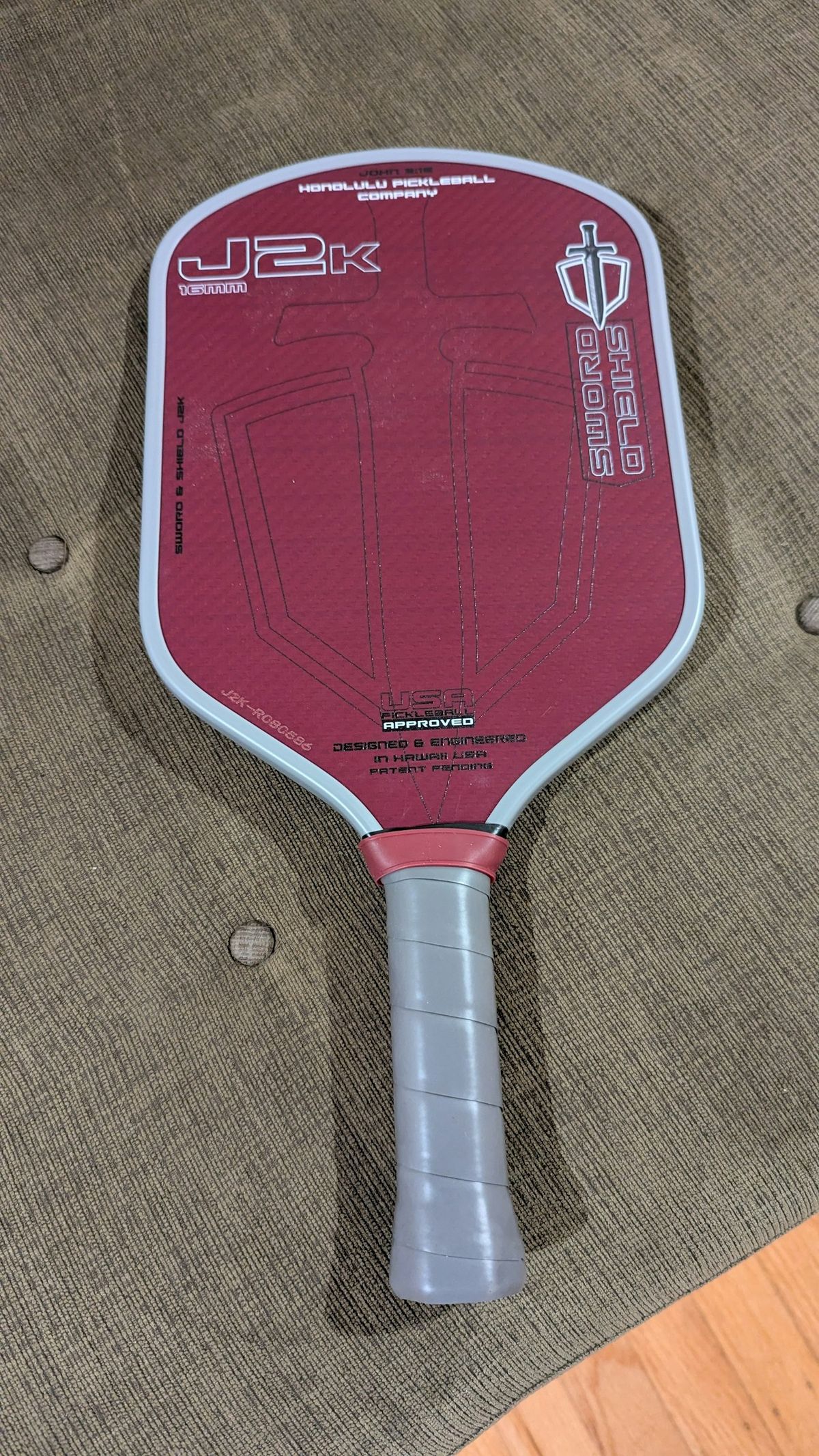 Honolulu Pickleball J2K 16mm