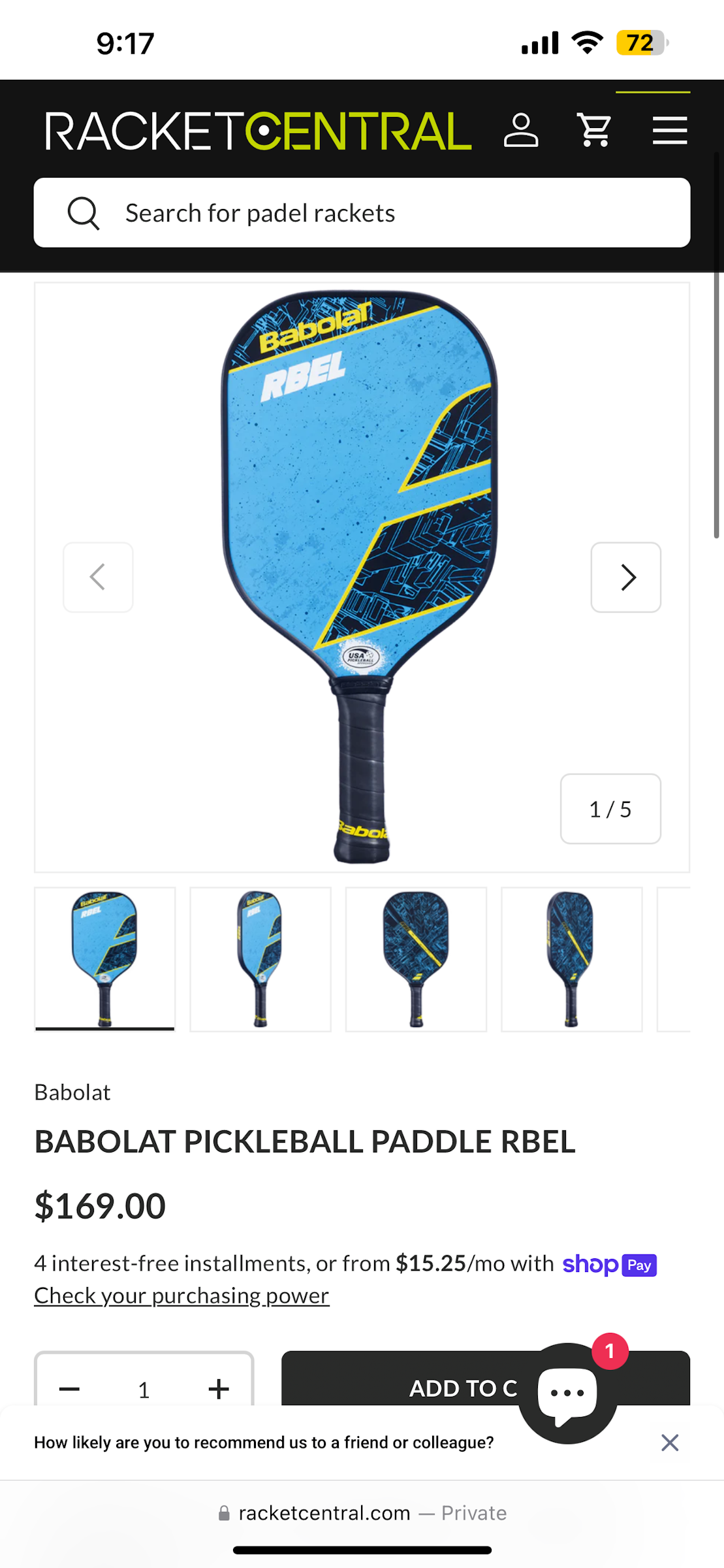 Babolat RBEL