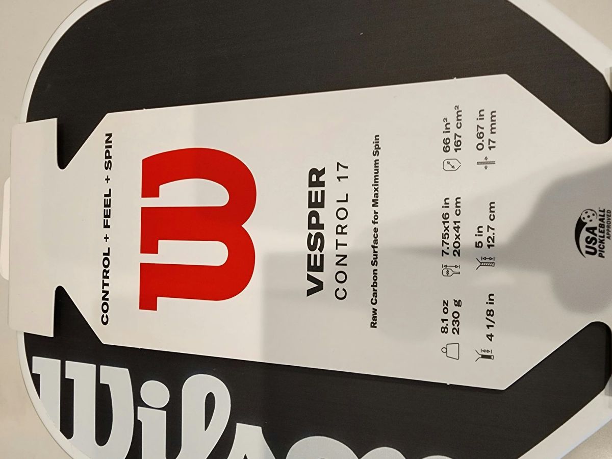 Wilson Vesper Control 17