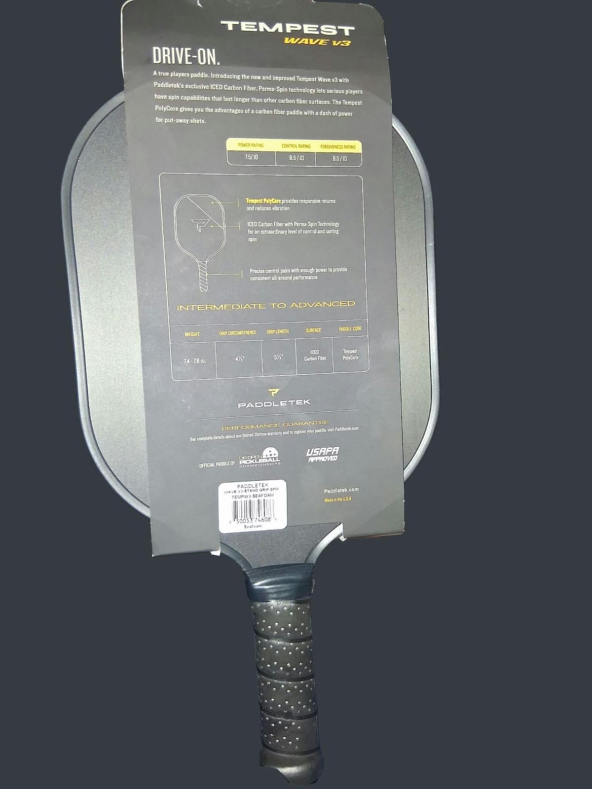 Paddletek Tempest Wave V3