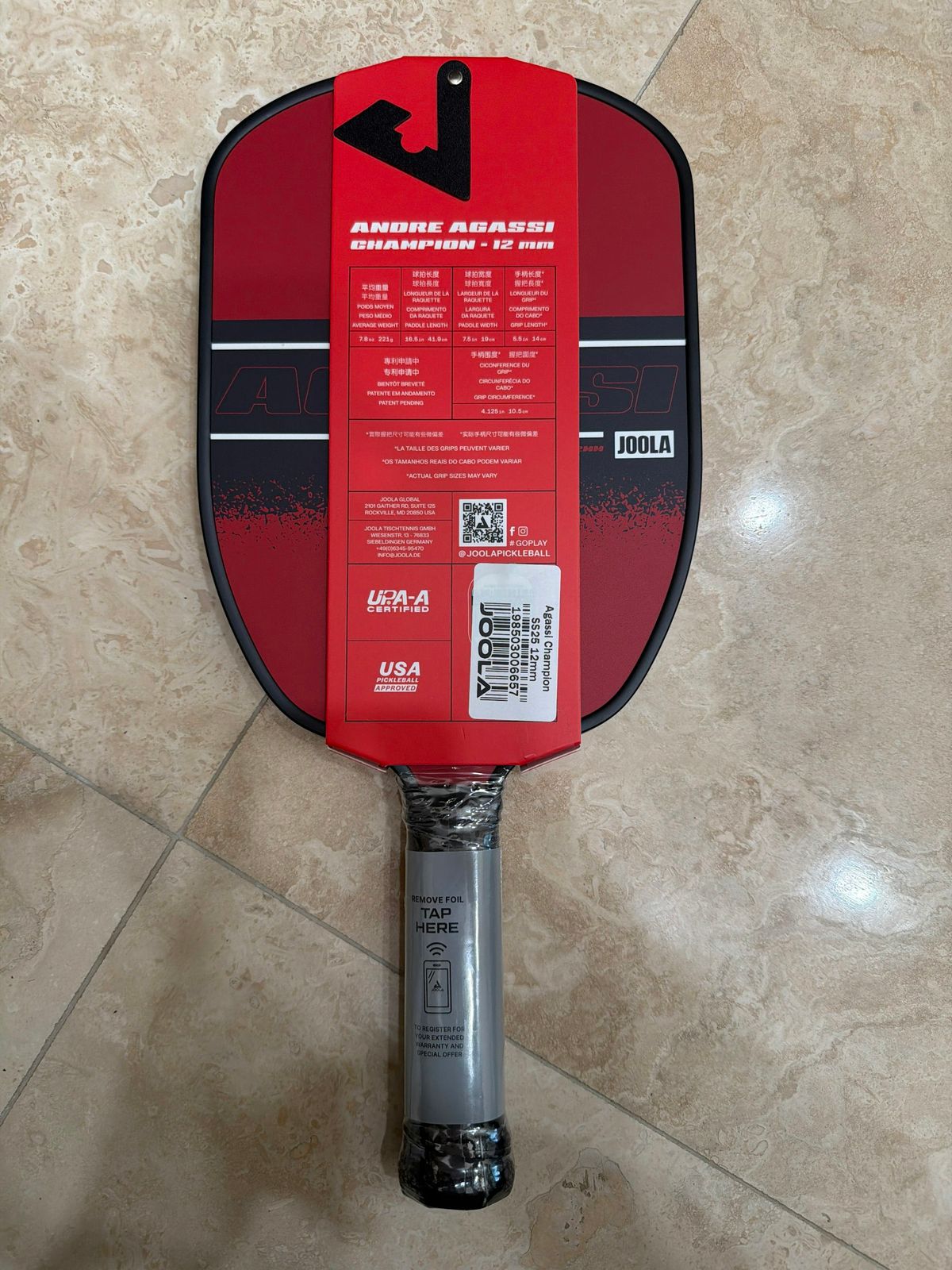 Joola Agassi Champion 12mm