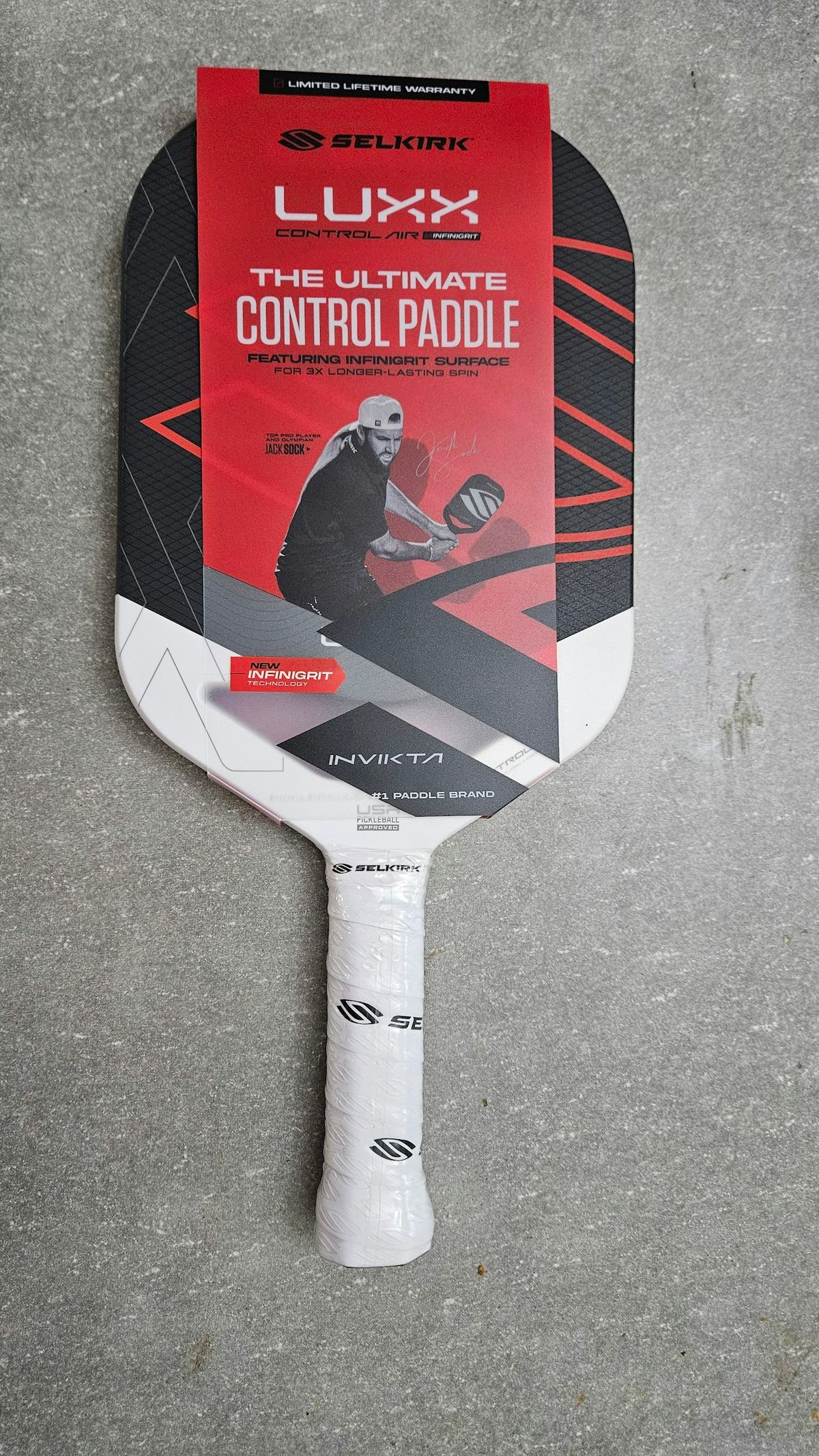 Selkirk LUXX Control Air - Invikta Jack Sock