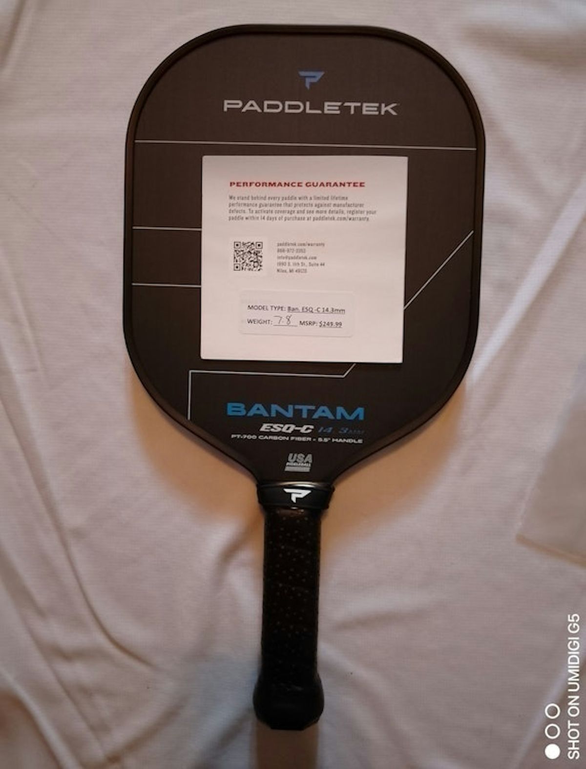 Paddletek Bantam ESQ-C 14.3