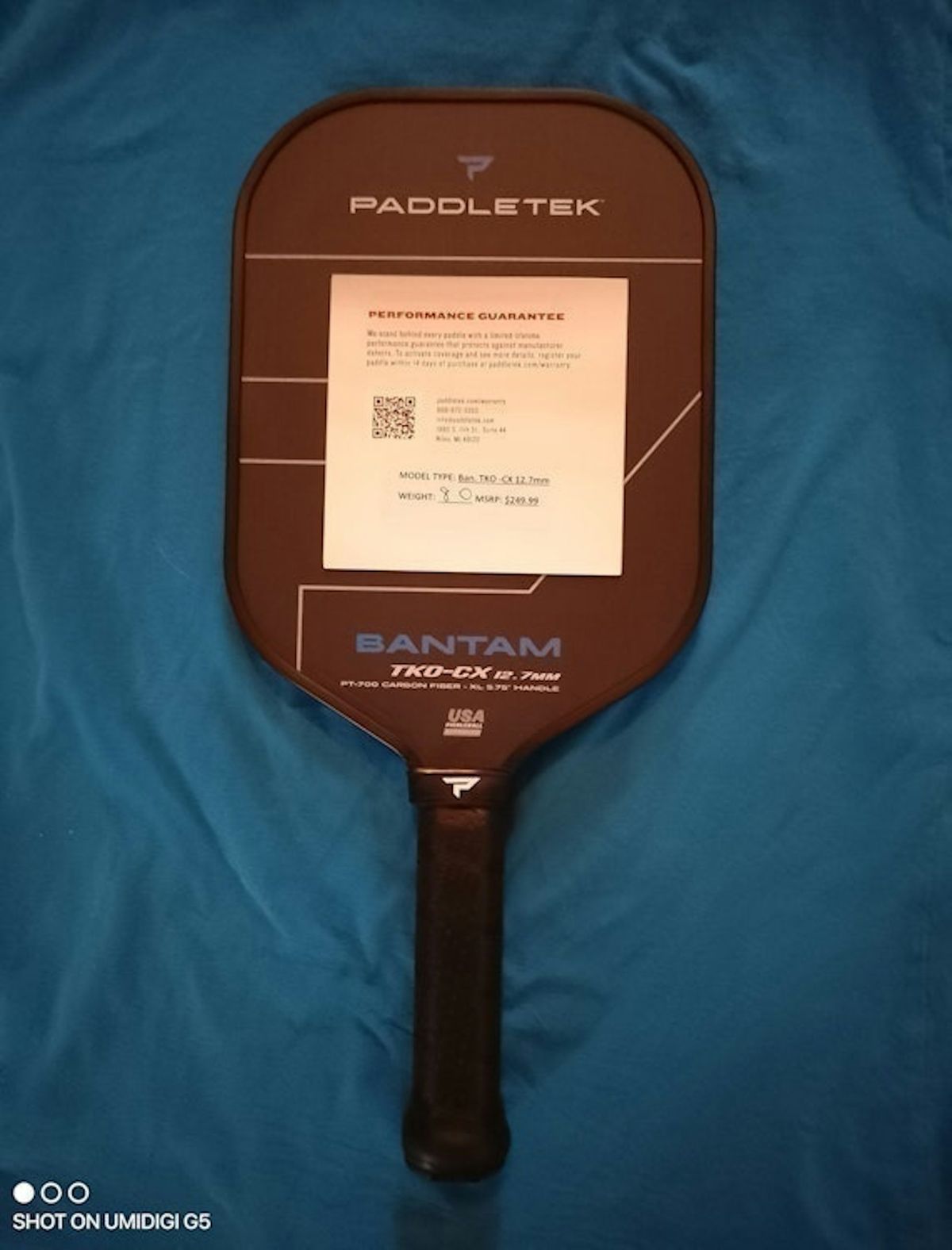 Paddletek Bantam TKO-CX 12.7