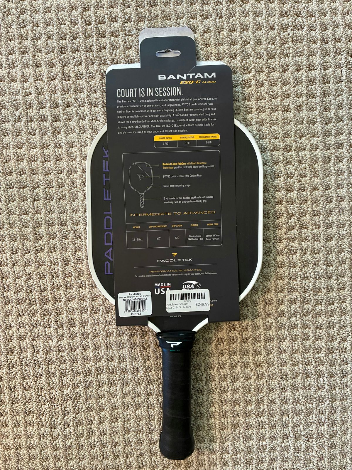 Paddletek Bantam ESQ-C 14.3